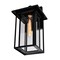 Cwi Lighting Crawford 1 Light Black Outdoor Wall Light 0417W9-1-101 - alternate 4